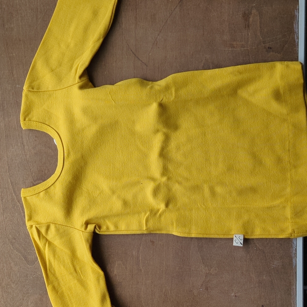 Childhoods yellow ballet top size 3T NWT